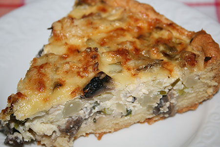 КИШ пирог с цветной капустой